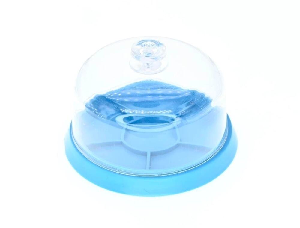 Watchmaker Tools Ref: 9001 Transparent Dustproof Cover for Movements Blue Storag